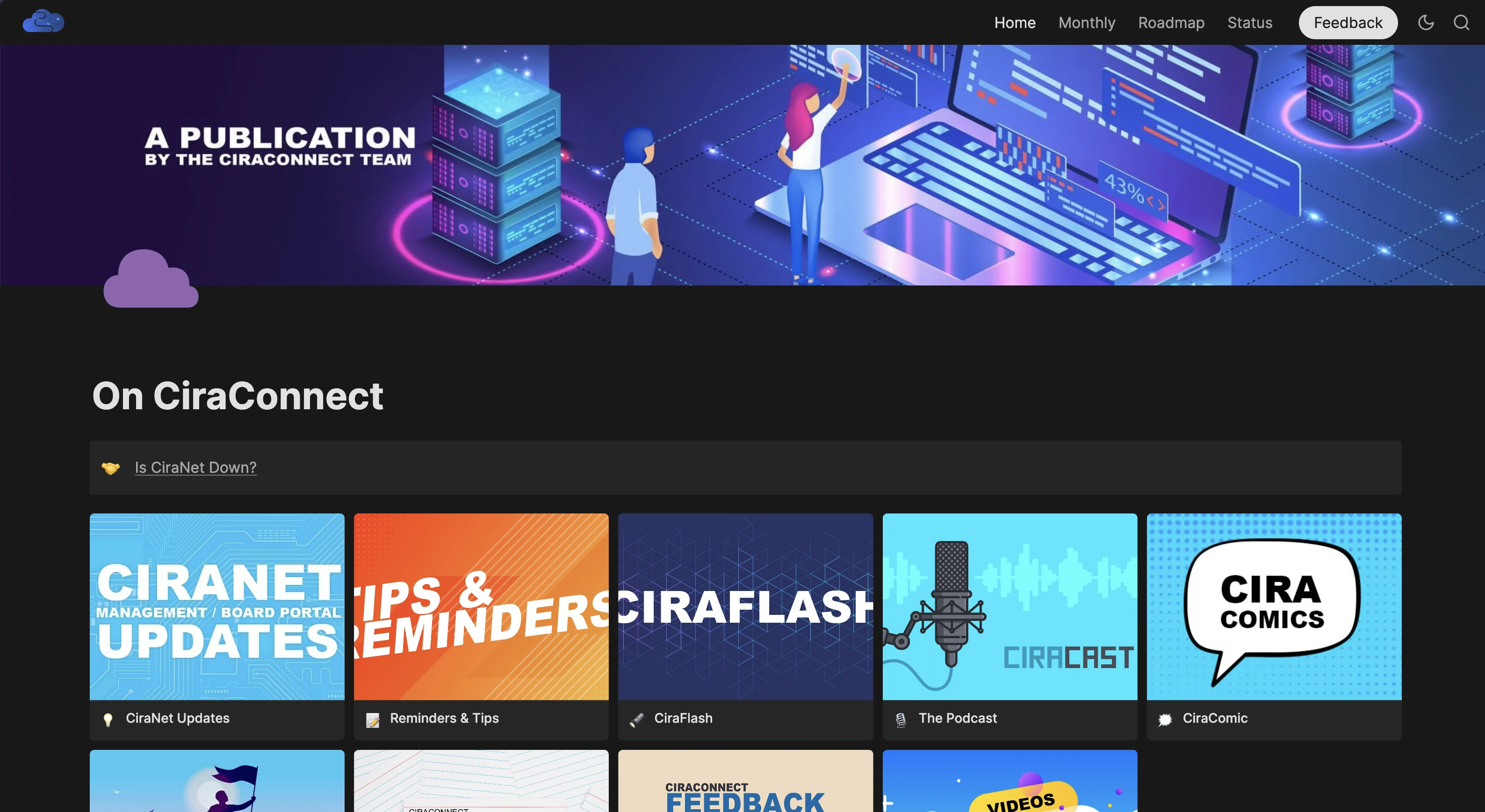 Communication strategy dashboard
