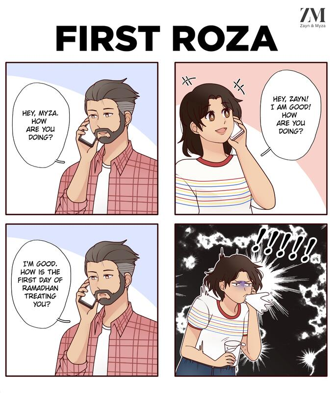 Zayn and Myza First Roza comic
